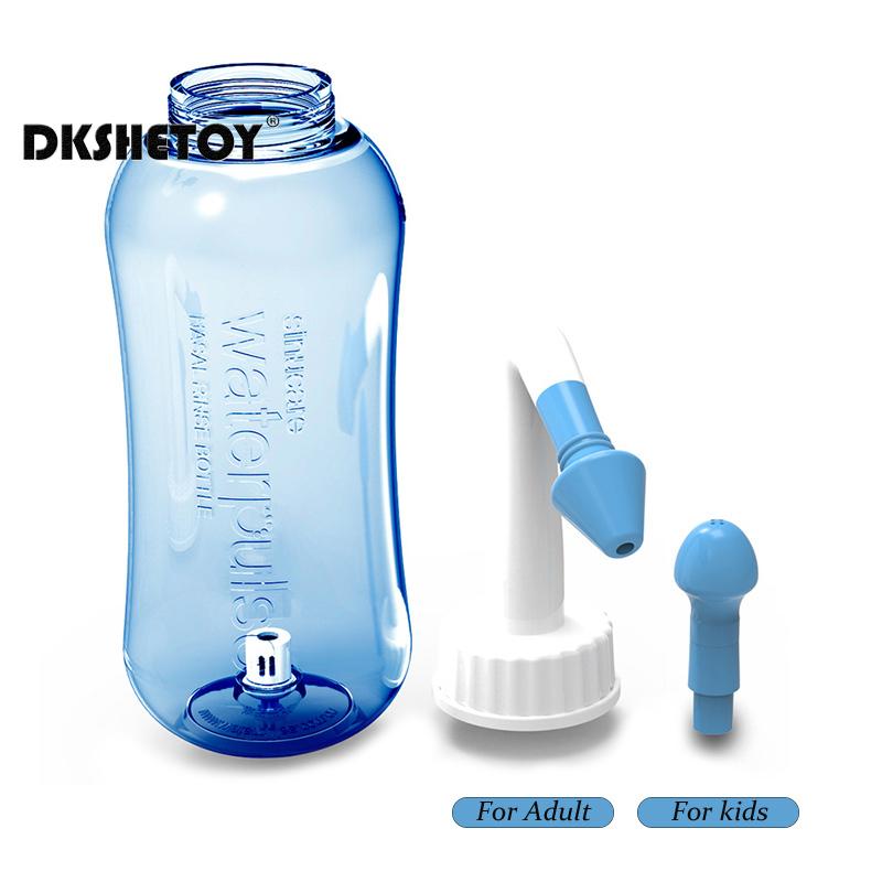 Butelka do płukania nosa 300/500ml Zapalenie zatok Czyszczenie nosa dla dorosłych i dzieci Alergiczny nieżyt nosa Irygator do nosa Neti Pot Narzędzie do czyszczenia nosa