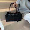 Spring and Summer Handbag Women's New Retro Fashion Tote Bag Casual Simple Casual Texture Shoulder Bag