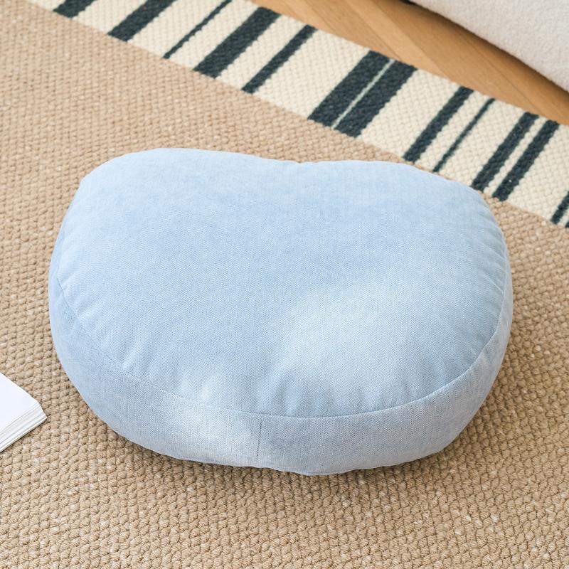 

Solid Color Cushion Thicken Soft Sofa Waist Support Pad Living Room Cushions Multi Scenario Applicable Three-dimensional Wear-resistant Backrest 50*40*20cm синий