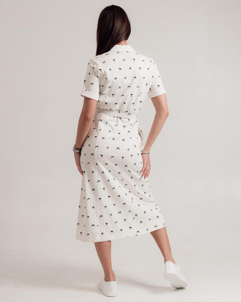 Платье летнее Samsara 6620 36 молочное