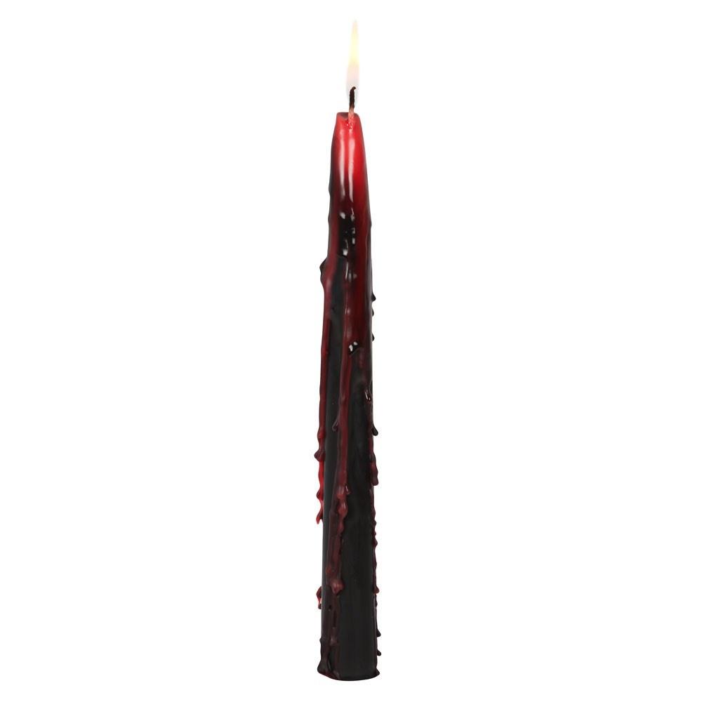Sdf134195 box of 8 vampire blood taper candles