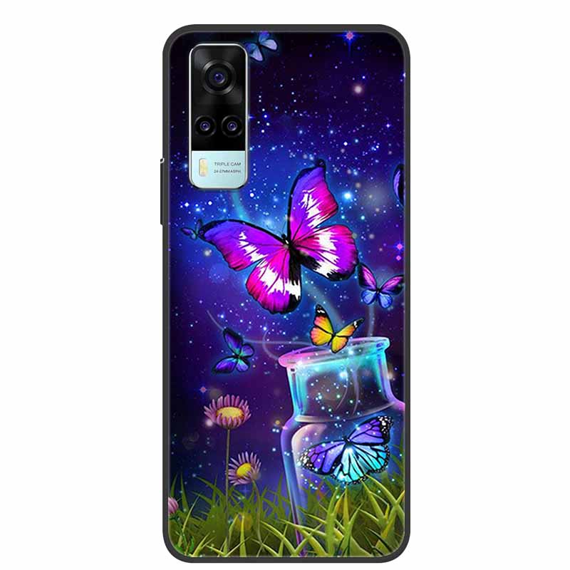 Pro vivo Y33 Pouzdro Mramorové Měkký Silikonový Zadní Kryt pro Vivo Y33 Y33S Y33T Kryt Telefonu pro Vivo Y 33 S Y33 T Coque Funda Nárazník