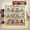 Seasonal 12-Month Cross Stitch Kit Set