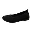 Women Flat Slip On Loafers Round Toe Single Shoes Fashion Knitted Breathable Walking Shoes Female Casual Ballet Flats Lazy Shoes