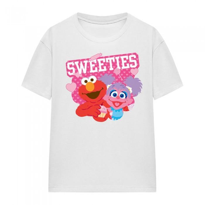 Sesame Street Womens/Ladies Sweeties Elmo Valentine`s Day T-Shirt