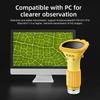 1000X Electronic Magnifier Camera 2 Inch IPS Screen Handheld HD Microscope 2MP Lens Mini Portable Microscopes with 8 LED Light