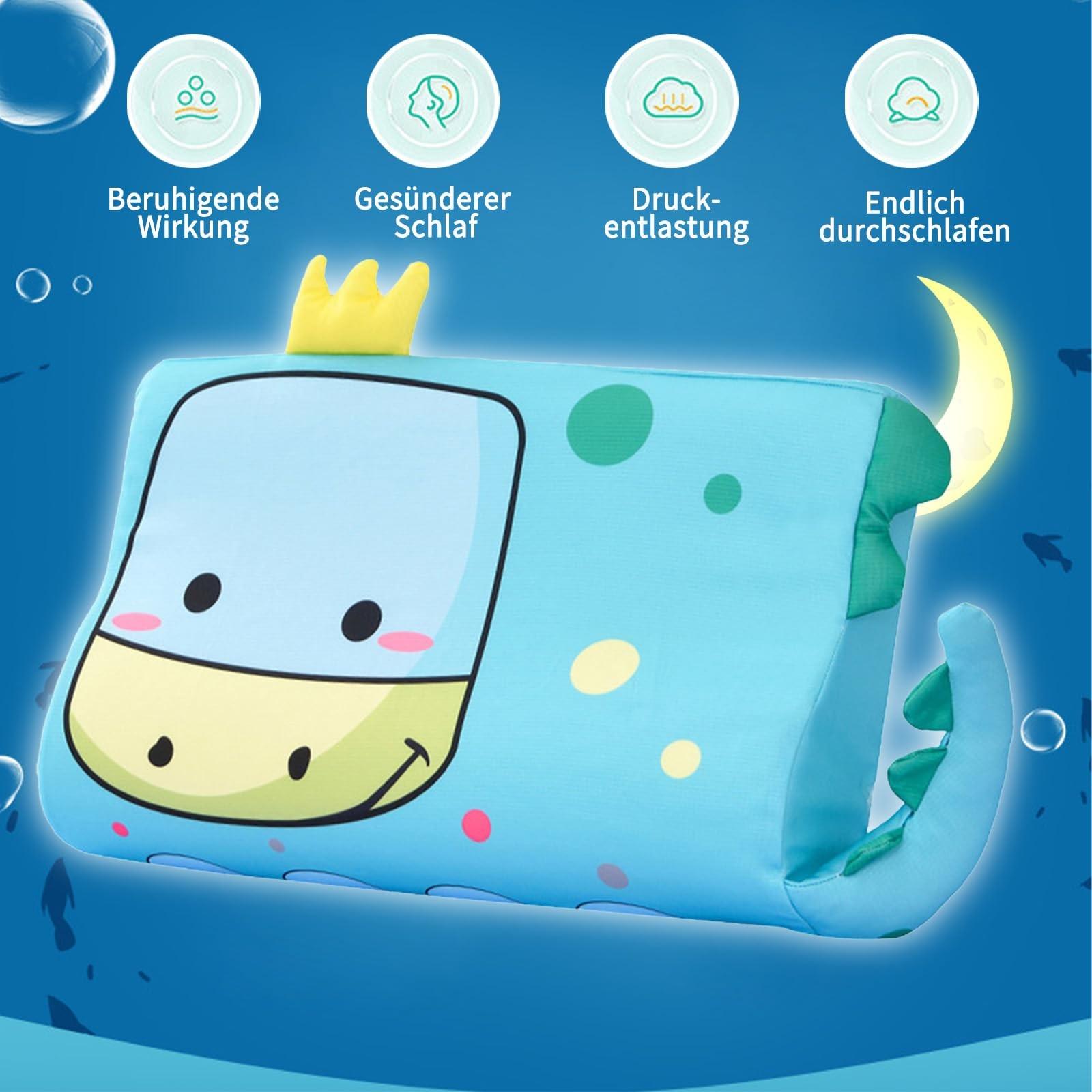 

Подушка Calmlye, детская подушка для лучшего и здорового сна, детская подушка, эргономичная, дышащая и приятная для кожи One Size