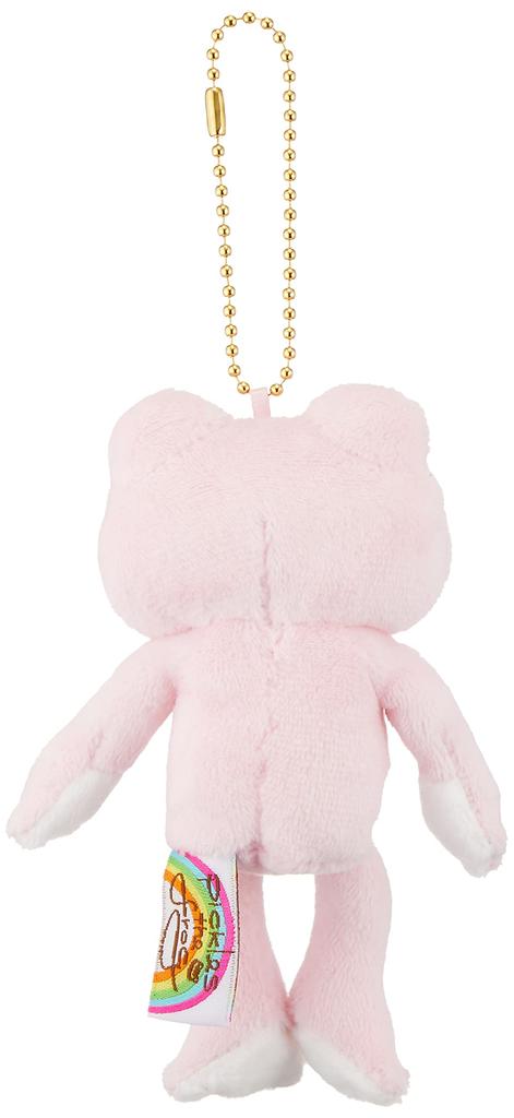 Nakajima Corporation Pickles the Frog Rainbow Pickles Mascot Sakura 135919-19 Pink H13.5 X W7 X D4cm
