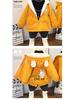 Boys' Thick Winter Fleece-Lined Coat - Trendy Cotton-Padded Jacket 2025