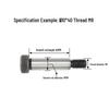 DingHuiTong 12.9 Grade MSB External Thread Stripper Bolt