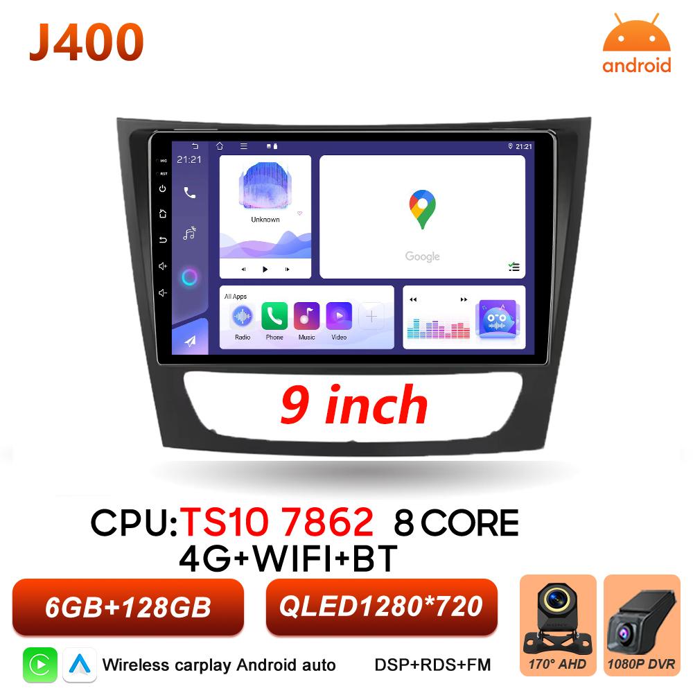 Car Stereo Navigation For Mercedes Benz E Class S211 W211 CLS Class C219 2002-2010 Wireless Carplay Car Radio Android Head Unit