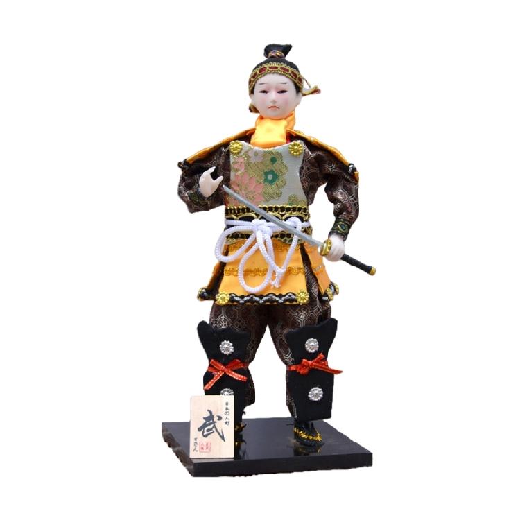 Aufwendige japanische Samurai und Ninja Figur für Kunstliebhaber und Innendekoration