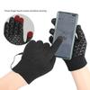 1 Pair USB Heated Gloves for Men and Women, USB Powered Heating Knitting Heating Mittens Winter Washable Hands Warmer