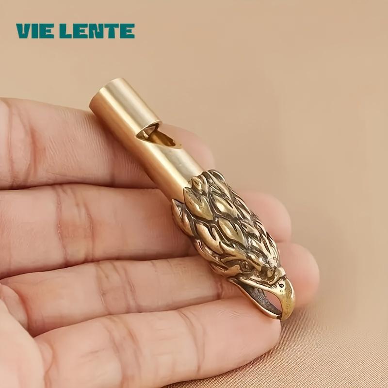 

Премиальный большой медный свисток в виде головы орла - Прочный, Идеальный для аварийного выживания и занятий спортом на открытом воздухе