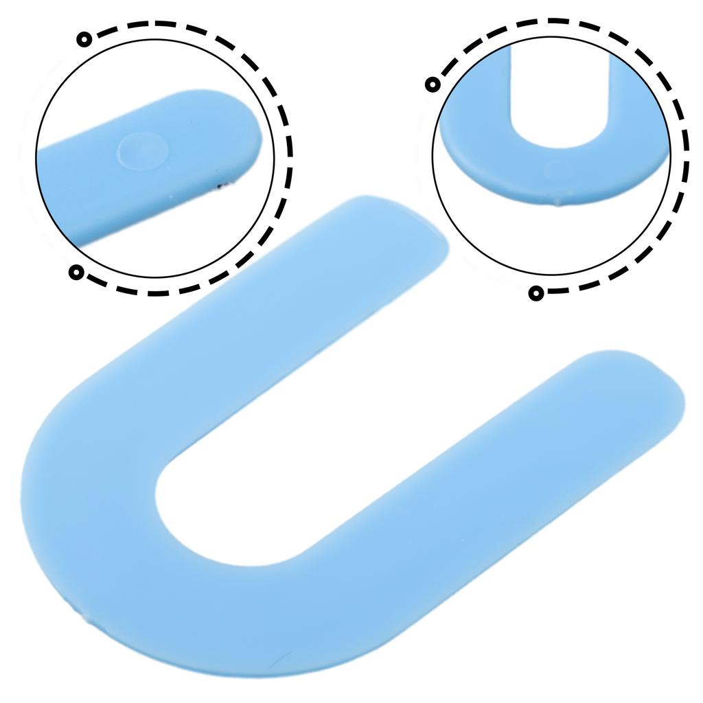 200 piezas Calzas en forma de U de herradura Reutilizables Espaciadores de baldosas Cuñas niveladoras de PP Clips de posicionamiento Para alinear mármol granito