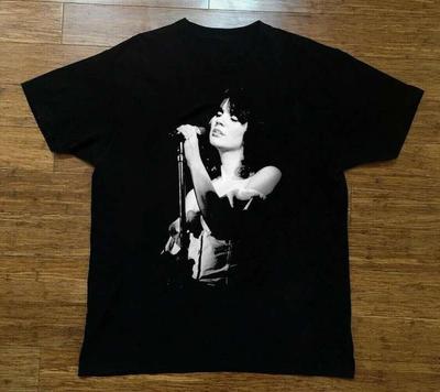 Vtg Linda Ronstadt Live In Tour Heavy Cotton Black S-5XL T Shirt TT242 Unisex T-Shirt