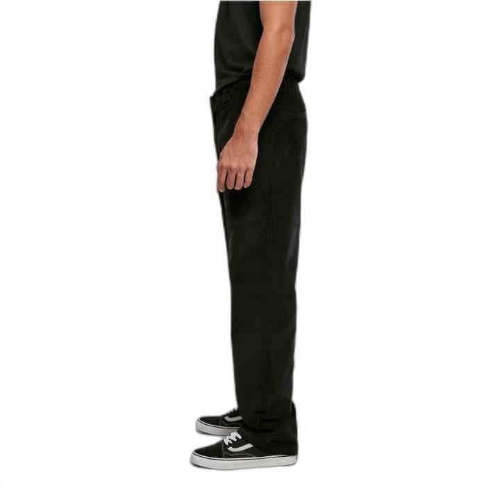 Pantalon En Velours Côtelé Urban Classics Workwear - Noir - 28