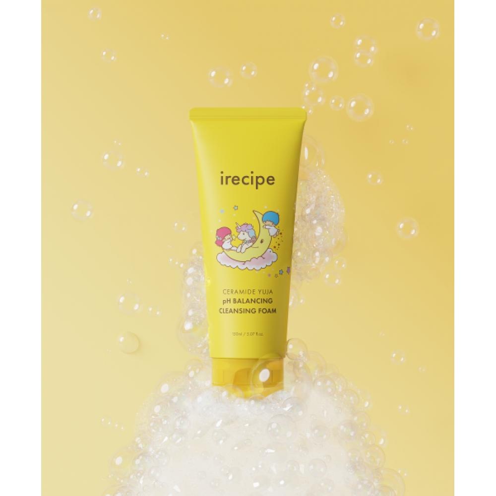 Irecipe [Kollaboration] Ceramid Yuzu Mitesser-Reinigung Set Öl Oder Balsam + Schaum