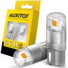 T10 Super Bright Amber LED Bulbs Front Sidemarker Lights 168 192 194 2825