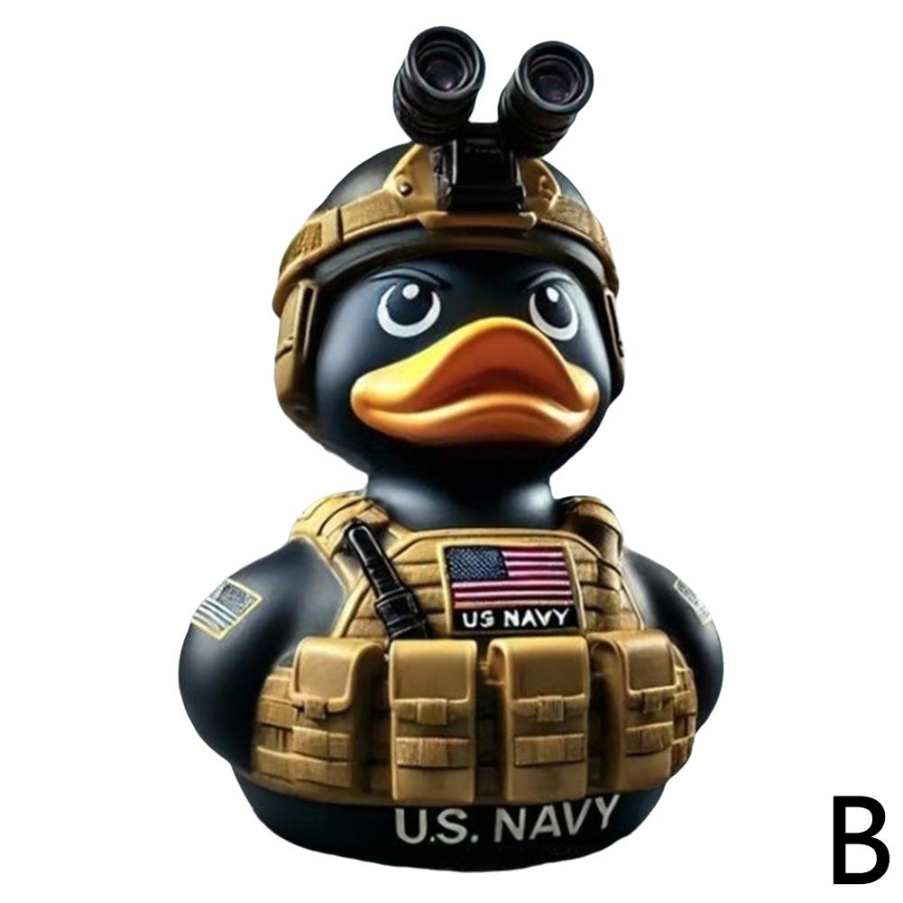 

Статуя утки Готическая скульптура Панк Фигурка животного Смола Украшение стола Коллекционные фигурки Утка Сатаны Настольные украшения