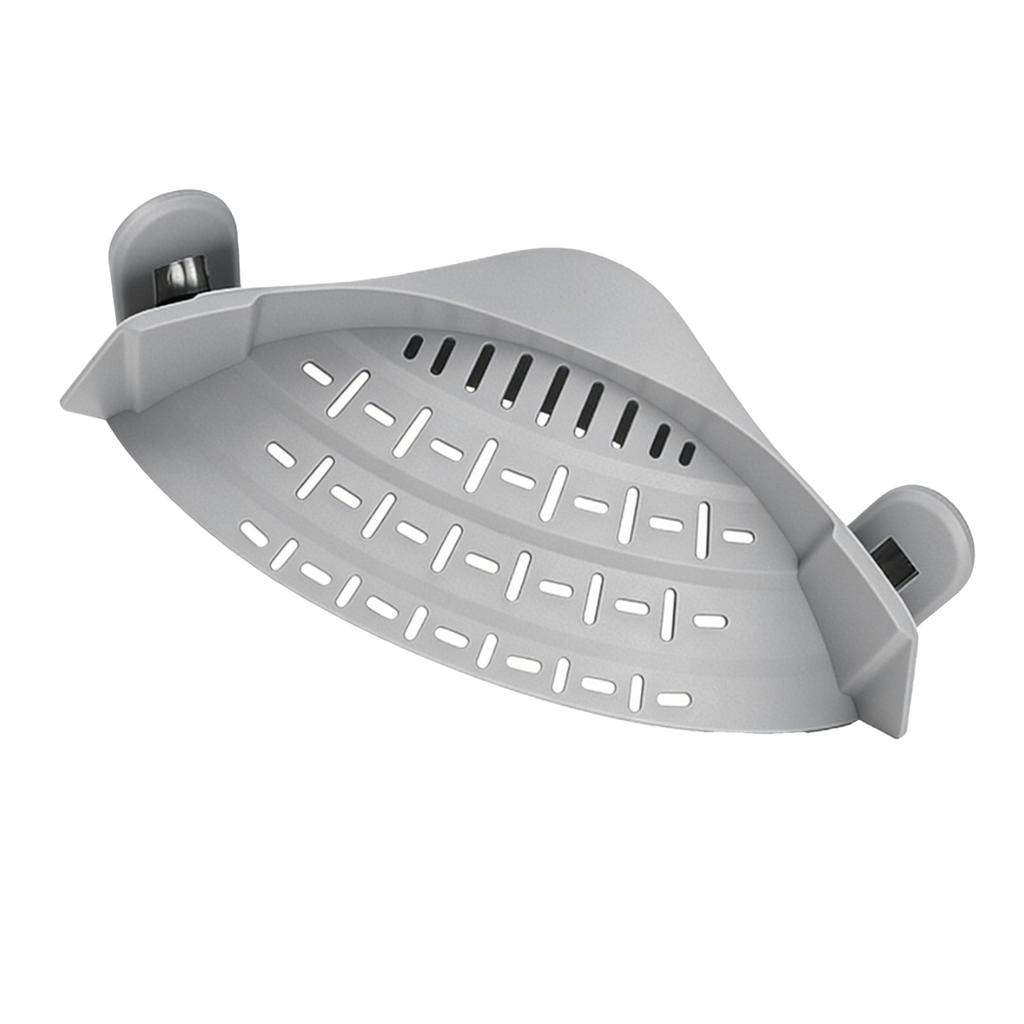 Clamp On Food Strainer for All Pots Pan Silicone Pasta Strainer Kitchen Gadgets for Noodle Vegetables Fruit Spaghetti