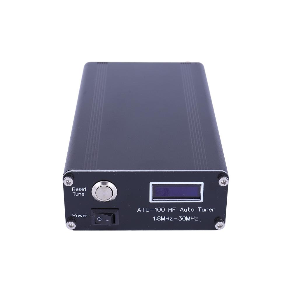 ATU-100 Portable HF Antenna Tuner by N7DDC+0.91 OLED Auto Antenna Tuner V3.2 Version ATU-100 Case Box