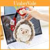 Cute Hedgehog Apple Cartoon Animal Plush Doll Pendant For Cute Backpack Decor