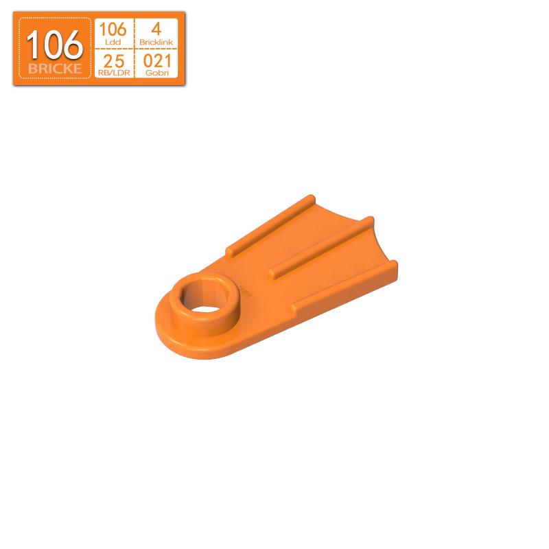 BRICKE 10190 Brick Flippers - LEGO-Compatible MOC Accessories (Table Orders Available) 50g (approx. 236 pcs)