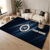 Personalized Crystal Velvet Carpet Club Brugge FC Pattern Non Slip Floor Rug
