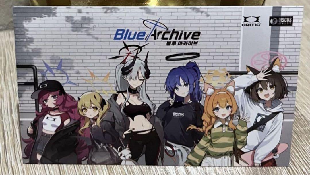 

[USED] Blue Archive Korea Limited Edition Mushinsa Collaboration Bonus Card Korin Festival