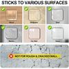 Door Stoppers Wall Protector, 8 PCS Silicone Door Knob Wall Protector with Strong Self-Adhesive Backing, Upgraded Thickened Reble Door Bumper - Ideal