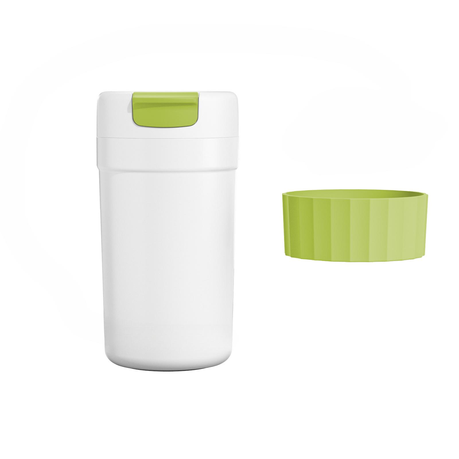 

Простая чашка для латте из нержавеющей стали. Простая нескользящая кружка. 480ml