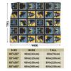 Batmans Knitted Blankets   Flannel Throw Blanket Bedding Couch Decoration Ultra-Soft Warm Bedsprea