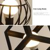 Interior Retro E27 Ceiling Lights for Bedroom Living Room Corridor Indoor Vintage Ceiling Lamps Iorn for Balcony Foyer AC85-265V