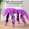 3D Printed Hound Action Figure Multi-jointed Movable Robot Dog Model Articulated Animal Figurine Desktop Decoration Kids Adults Gift
