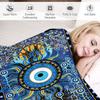 Mystic Eye Art Blanket Soft And Portable Four Season Home Bed Sofa Blanket Office Travel Lunch Break Warm Blanket A3