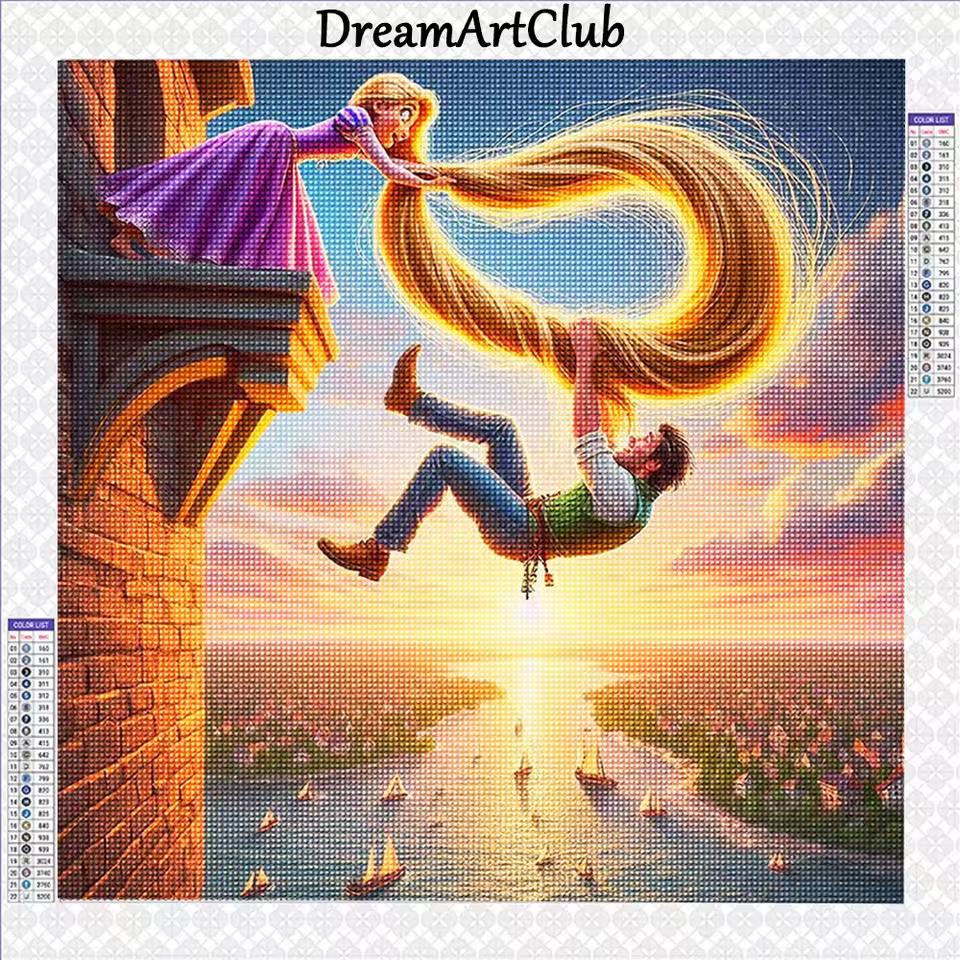 Disney Diamond Painting Kit 5D DIY Diamond Embroidery Cross Stitch Handmade Art Gift Crafts Home Decor