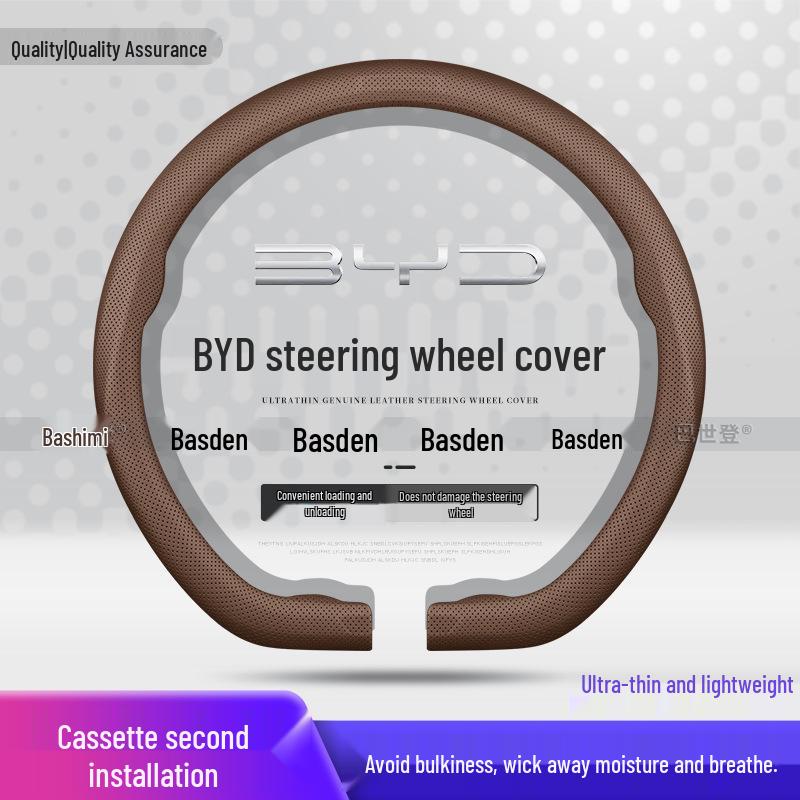 BYD Seal & Han EV Steering Wheel Cover - Qin Pro, Seagull, Song PLUS, Destroyer 05, Tang L