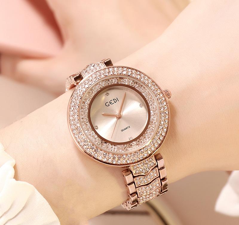 Diamond Diamond Steel Belt Ladies Watch With Retro Watch Women S Casual Fashion Watch