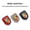 3D Metal Car Logo Glasses Clip Sunglasses Credit Card Storage Holder For Porsche 911 Pajun Cayenne Cayman Panamera Macan Taycan