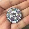 ”Wild Child“ Enamel Pin Flower Brooch Pin for Backpacks & Jackets Inspirational Flower Jewelry Accessories Gift