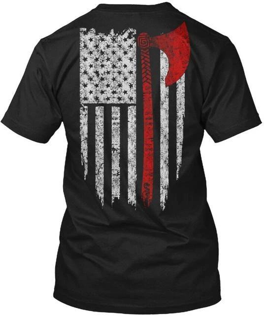 

American Vikings Flag TTshirt Made in the USA Size S to 5XL 2XL