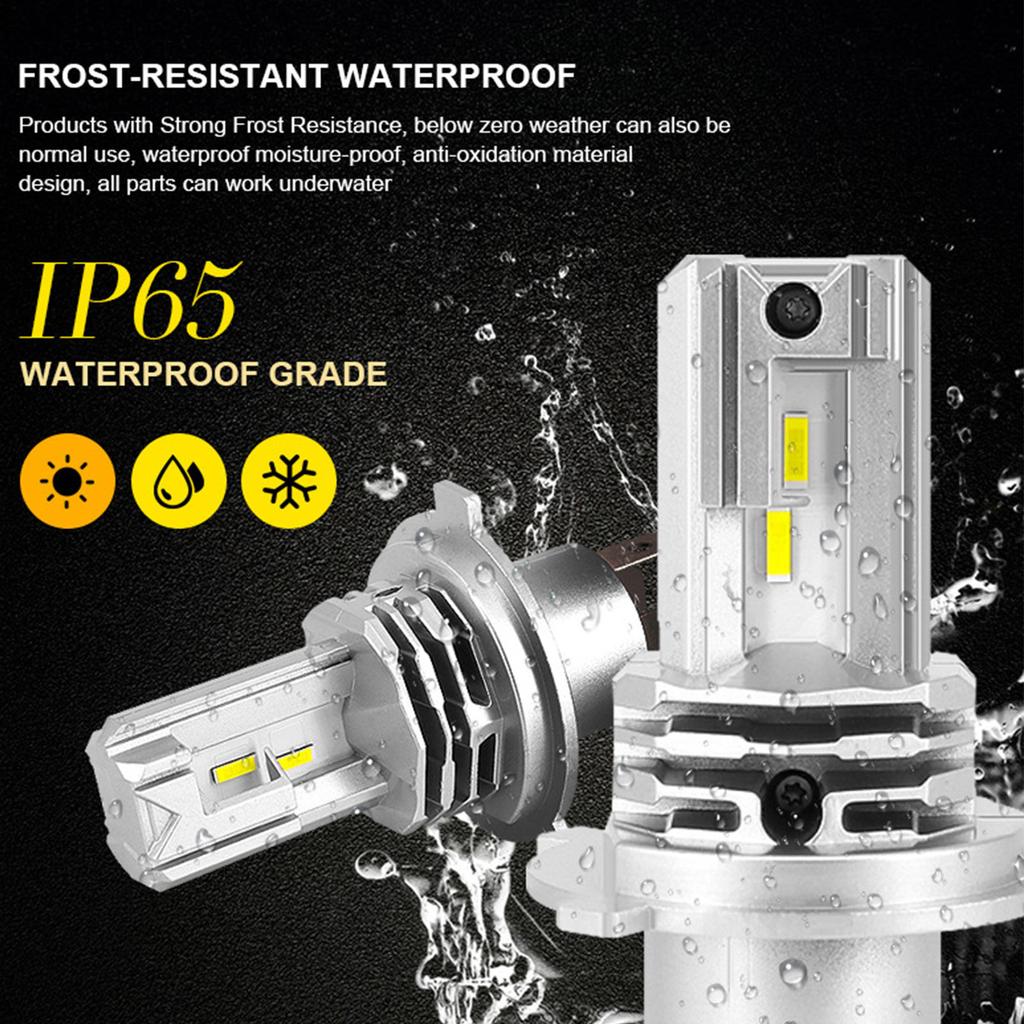 Automotive LED Front Headlights A82  Lens High-power With Tangent H4 Ultra Bright Matrix Spotlight