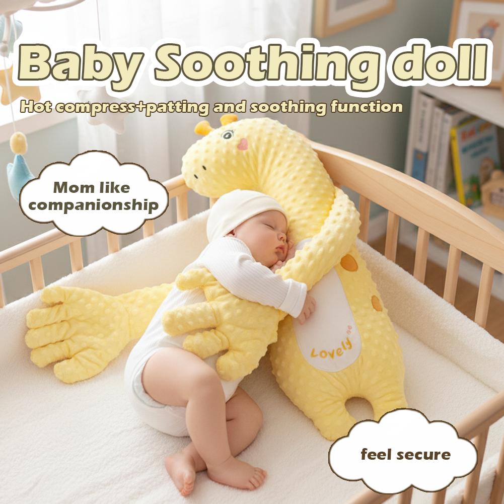 Nursery Sleep Aid Comforting Hand Doll Offer Comfort Soothing Doll Hand Infant Exhaust Pillow Pacify Doll Comforting Toy