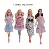 11.5in/30cm Sets/Pack Doll Clothes Maternity Dresses Female Pregnant Clothing Accessories Handmade Fashion Toys Dressing 4 Kid Friendly Entertaining