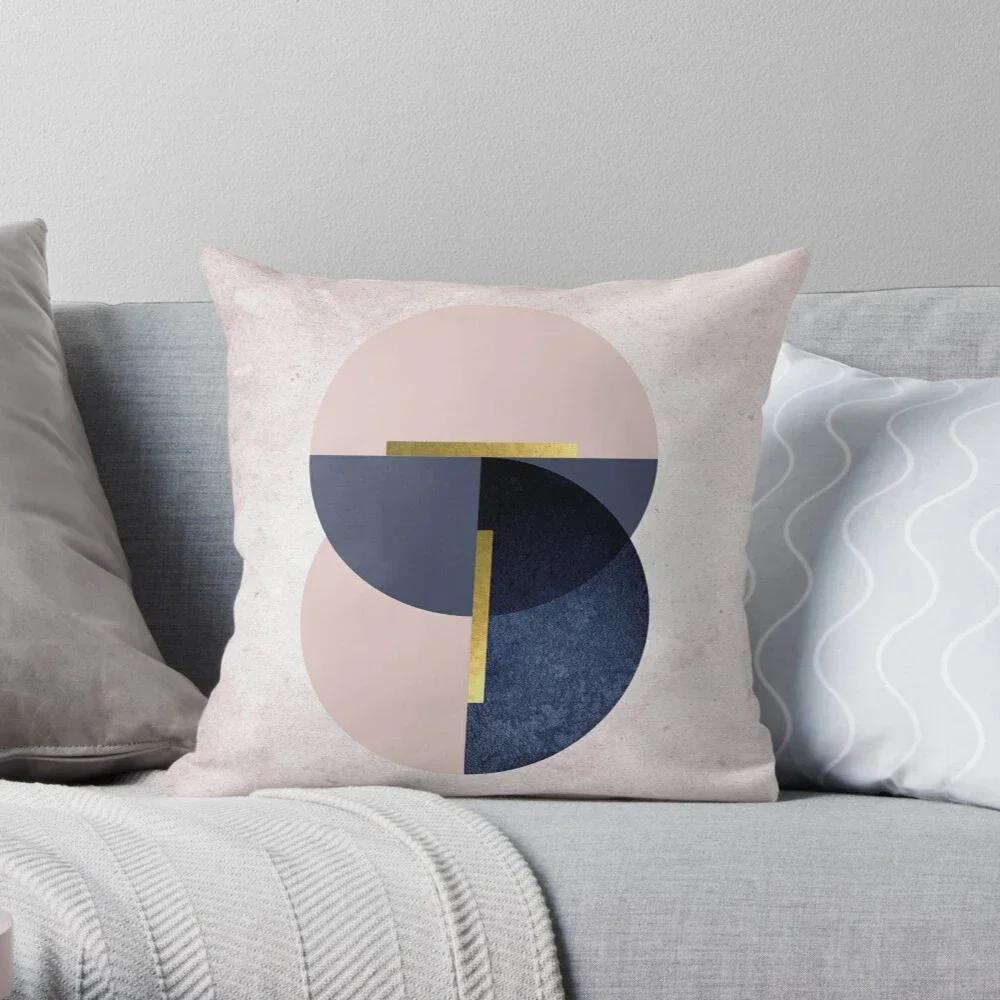 Creative Geometric Patterns Throw Pillow Cover With Short Plush Print Living Room Sofa Decoration Cushion Cover Pillow Covers