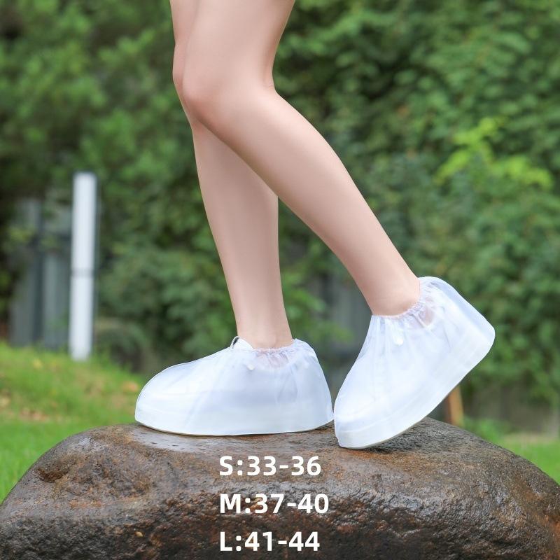 

Чехол для резиновых сапог мужской и женский чехол для обуви водонепроницаемый дождливый день детский дождевик утолщенный нескользящая износостойкая подошва студенческий дождь S【35-36】