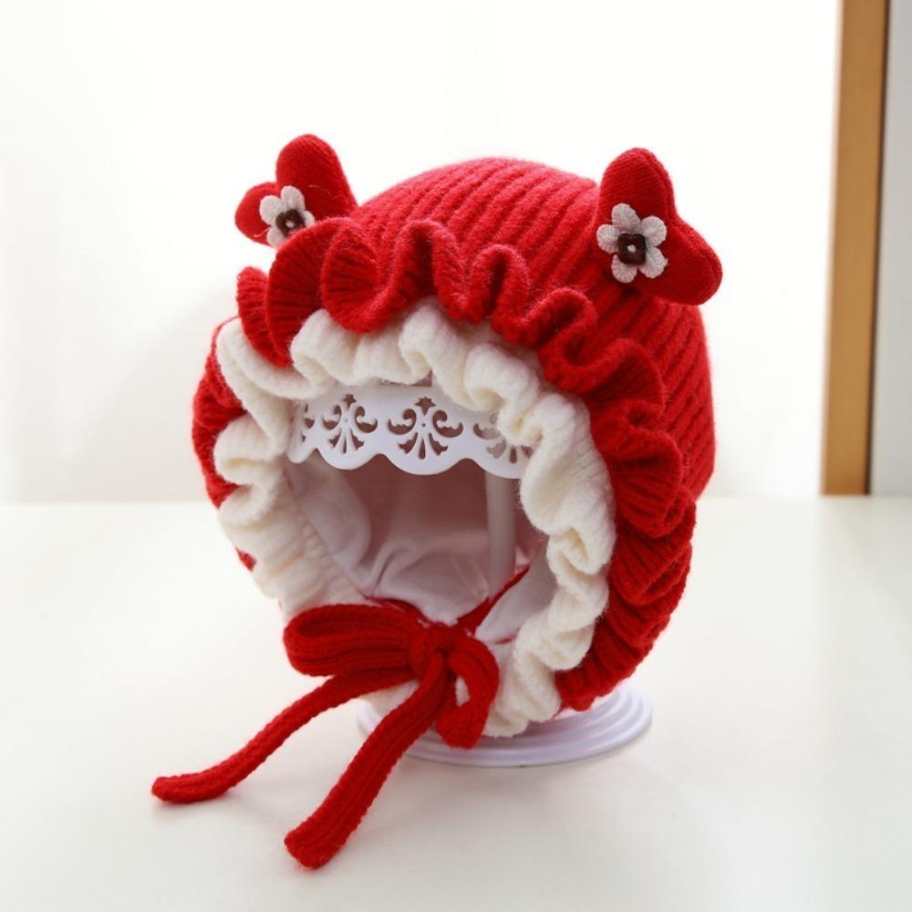 Coldproof Pullover Cap Windproof Beanie Hat New Plush Knitted Cap  Outdoor Sports