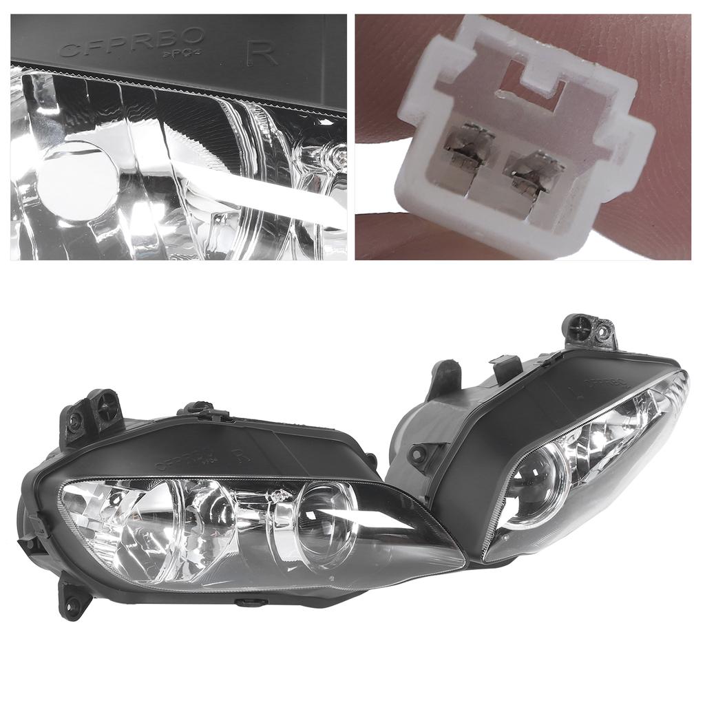 Motorcycle Headlight Assembly Housing Lens Fit for Yamaha YZF 1000 R1 20042006