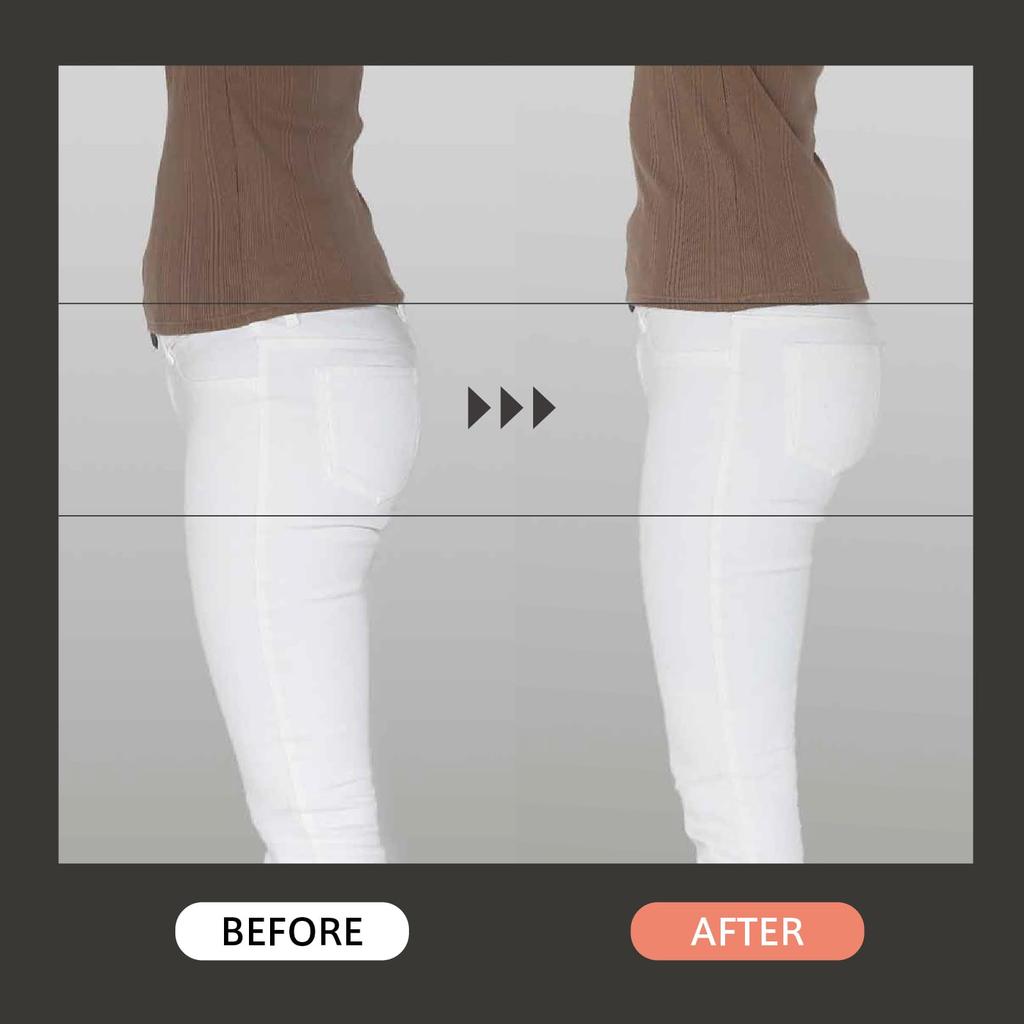 [STYLE UP] Hüftgürtel, Bauchstraffung, Normal, 4 Größen, Shapewear, Bauchkompression, Sante Labo, Style Up, Schwarz, Größe 64